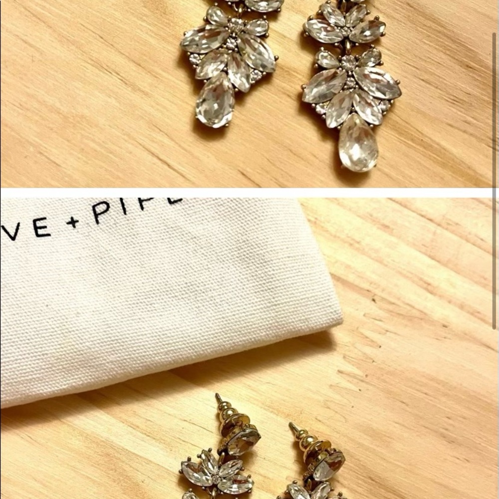 Marabella olive and piper earrings